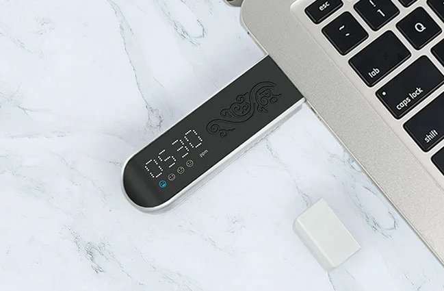 Aplicación de Mini CO2 Monitor CM01