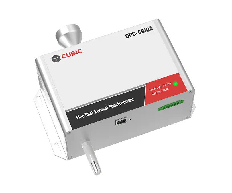 Espectrómetro de aerosol óptico OPC-6510A