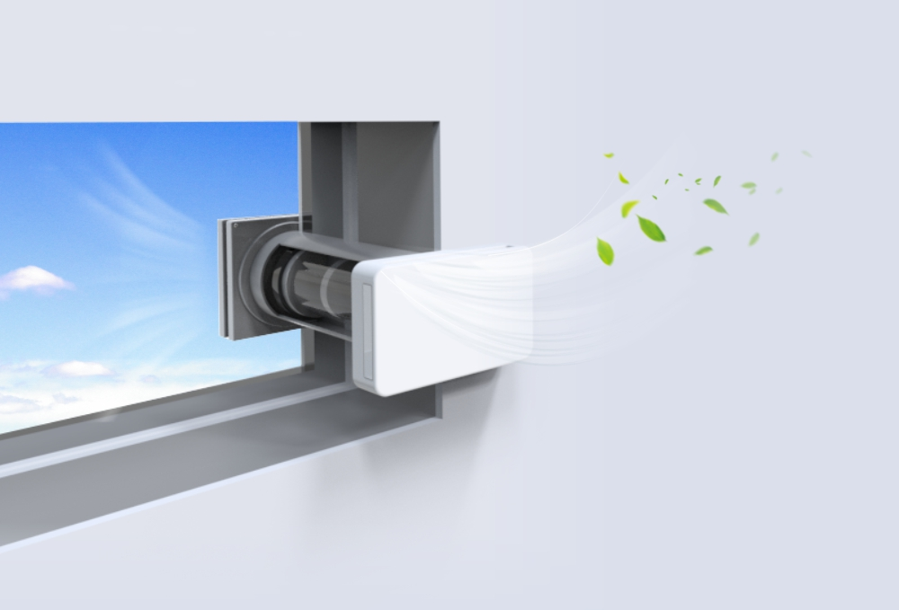 La tecnología de sensor avanzado cúbico para ventiladores montados en la pared mejora la calidad del aire interior