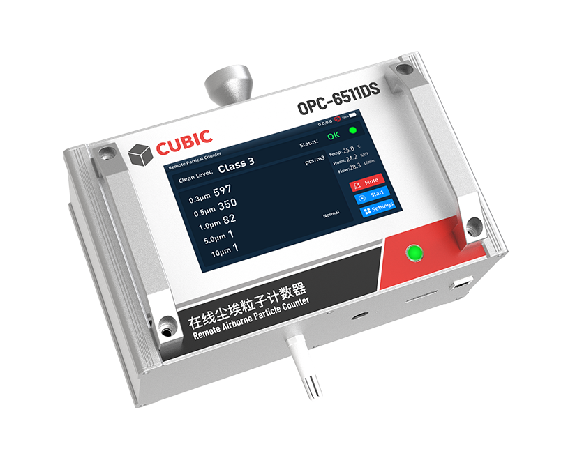 Contador de partículas en línea