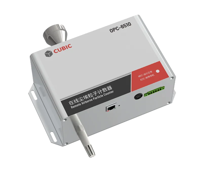 Contador de partículas en línea de 28.3LPM sin OPC-6510 de visualización